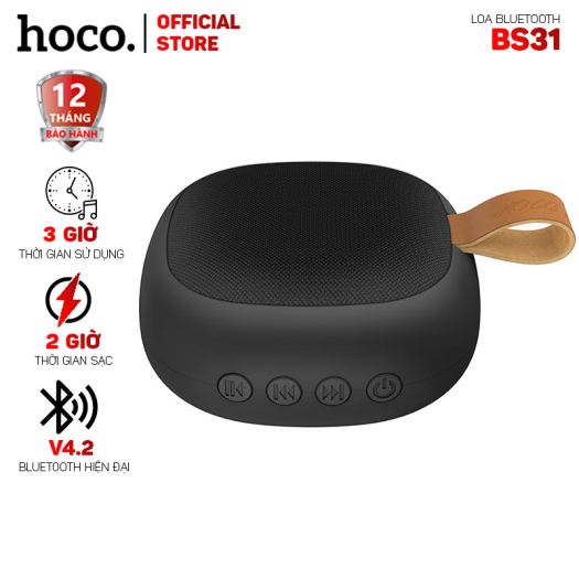 Loa Bluetooth mini Hoco BS31 Bright sound Wireless V4.2WT - Hãng chính hãng
