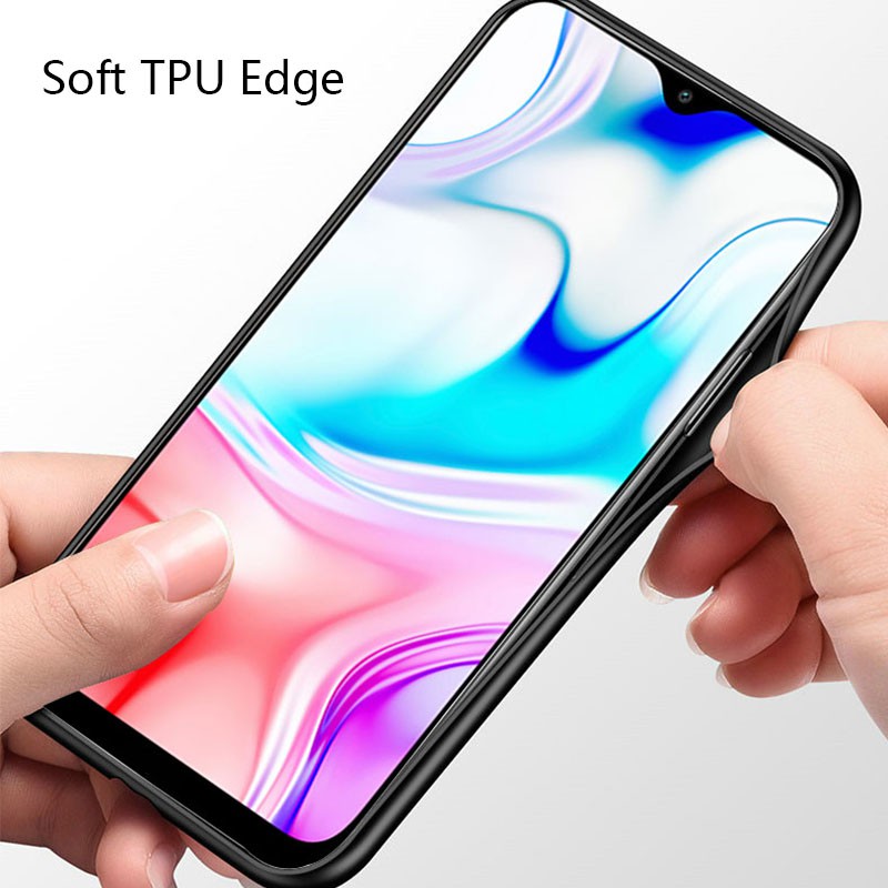 Ốp Điện Thoại Mặt Kính Viền Dẻo Tráng Gương Thời Trang Chống Rơi Cho Huawei Y9s