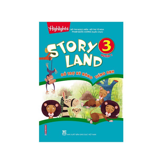 Sách - Combo Truyện đọc Tiếng Anh từ Hoa Kỳ - Story Land 3 (Quyển 1+2)