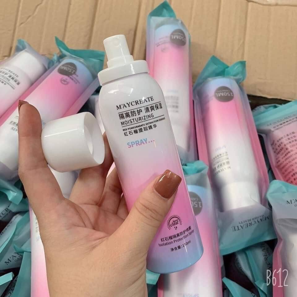 chai xịt chống nắng