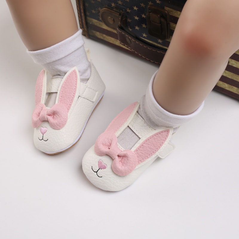 Giày tập đi VALEN SINA chống trượt hình thỏ hoạt hình cho bé gái
