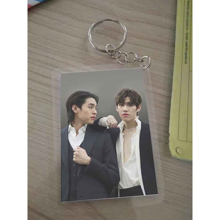 Móc khóa BKPP  ép plastic THEO YÊU CẦU 2 MẶT