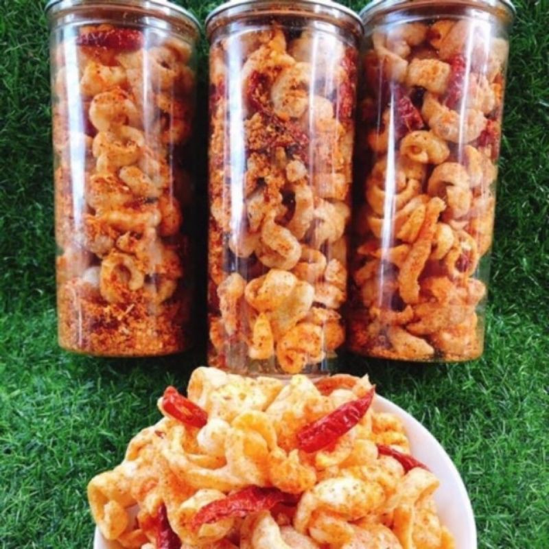 DA HEO CHIÊN GIÒN LẮC MUỐI TỎI LON PET500G