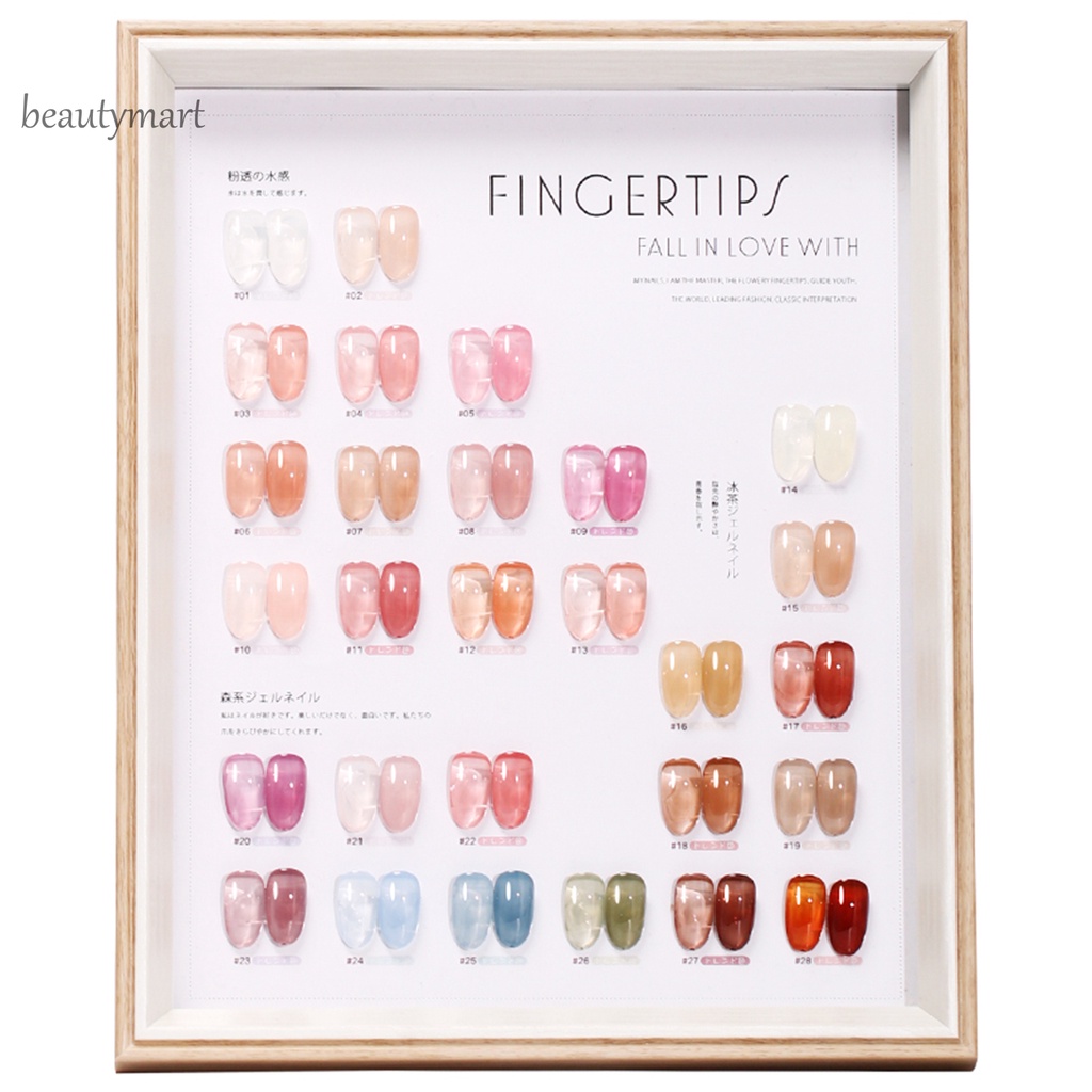 [Hàng mới về] Sơn móng tay gel uv trong suốt dễ tẩy dành cho salon