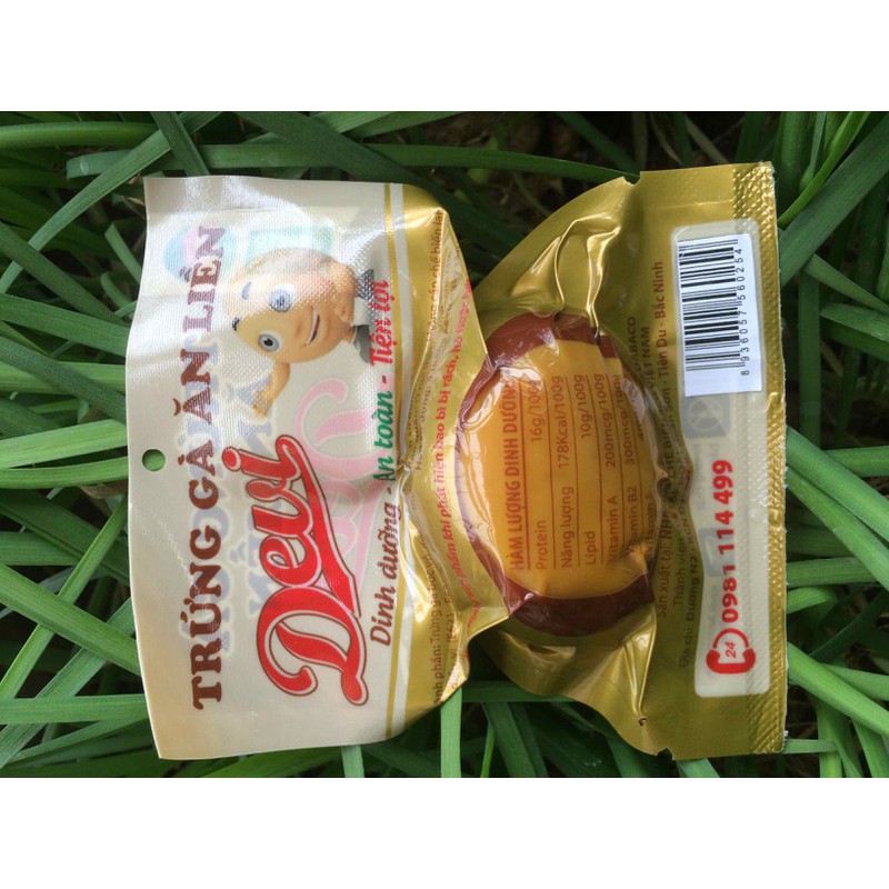 Trứng gà ăn liền Dabaco - Trứng gà devi