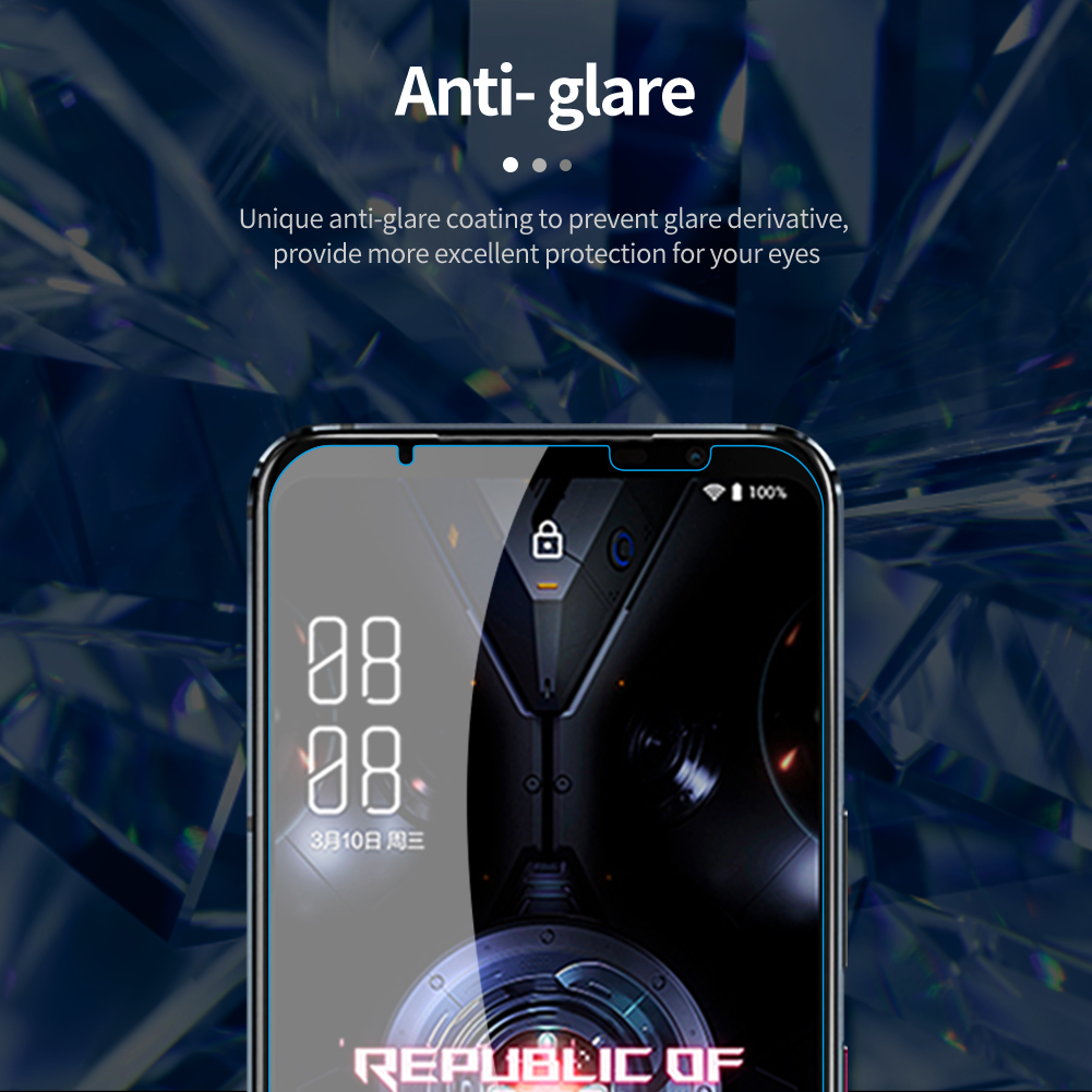 Kính cường lực Nillkin Amazing H + PRO bảo vệ màn hình chống cháy nổ 2.5D 0.2mm 9H cho Asus ROG 5/Pro/Ultimate