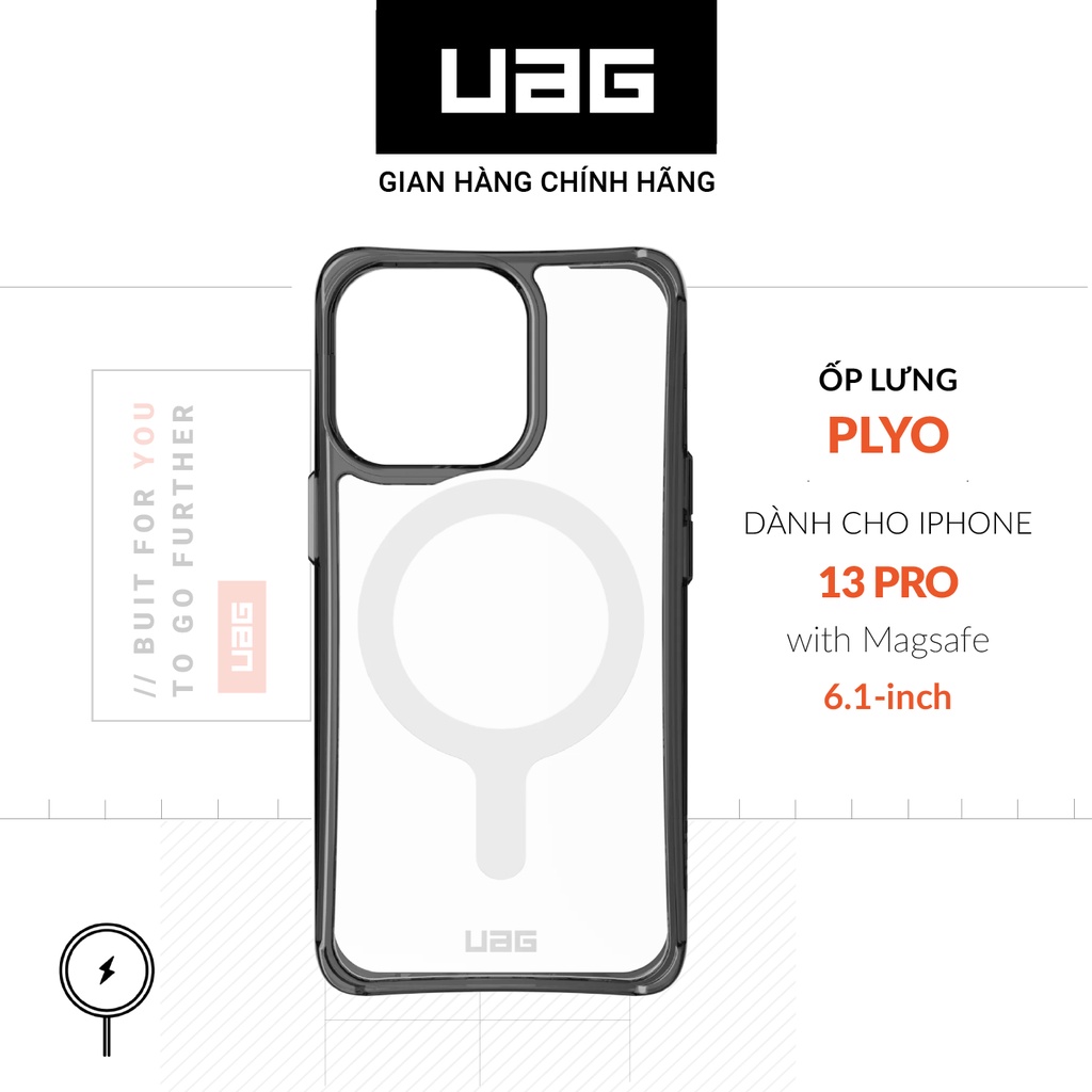 Ốp lưng UAG Plyo hỗ trợ sạc không dây cho iPhone 13 Pro [6.1 inch]