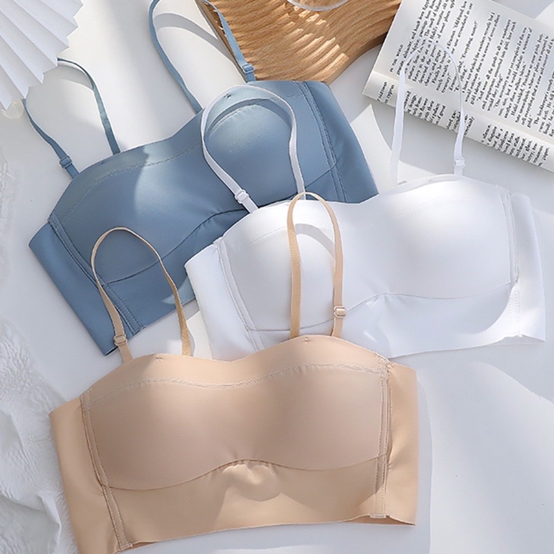 Áo bra su lạnh không gọng đệm mỏng 4 khuy bản to che mỡ lưng mỡ nách - THAOCHERRY BR06