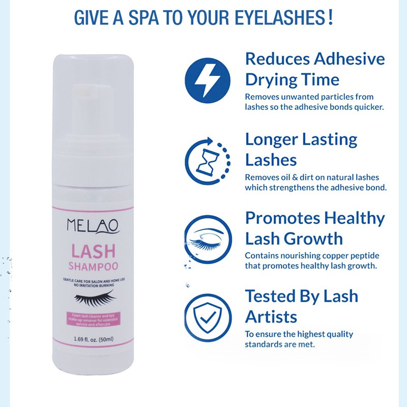 (Hàng Mới Về) Chai Dung Dịch Tẩy Trang Lông Mi 50ml Tiện Dụng | BigBuy360 - bigbuy360.vn