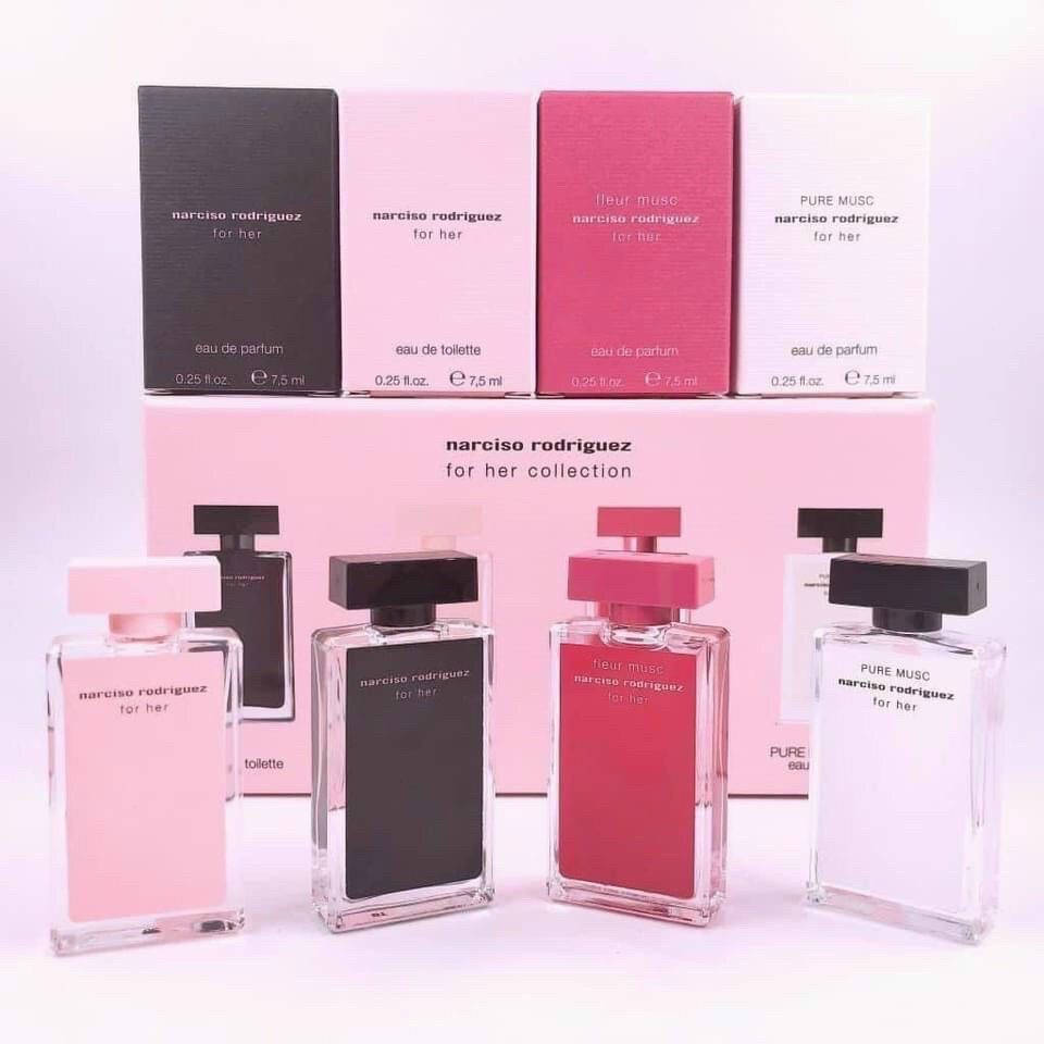 set nước hoa narciso rodriguez for her