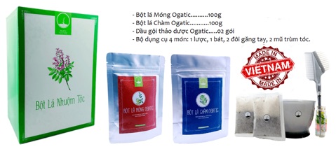 Bột nhuộm tóc thảo dược Ogatic