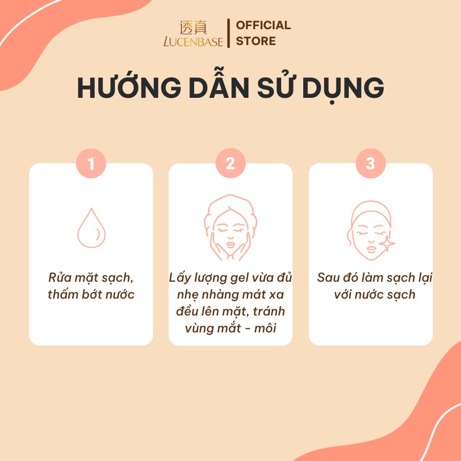 Gel tẩy da chết lucenbase 150g
