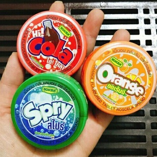 Kẹo c sáp roscela thái lan vị cola/cam/spire hộp 15g