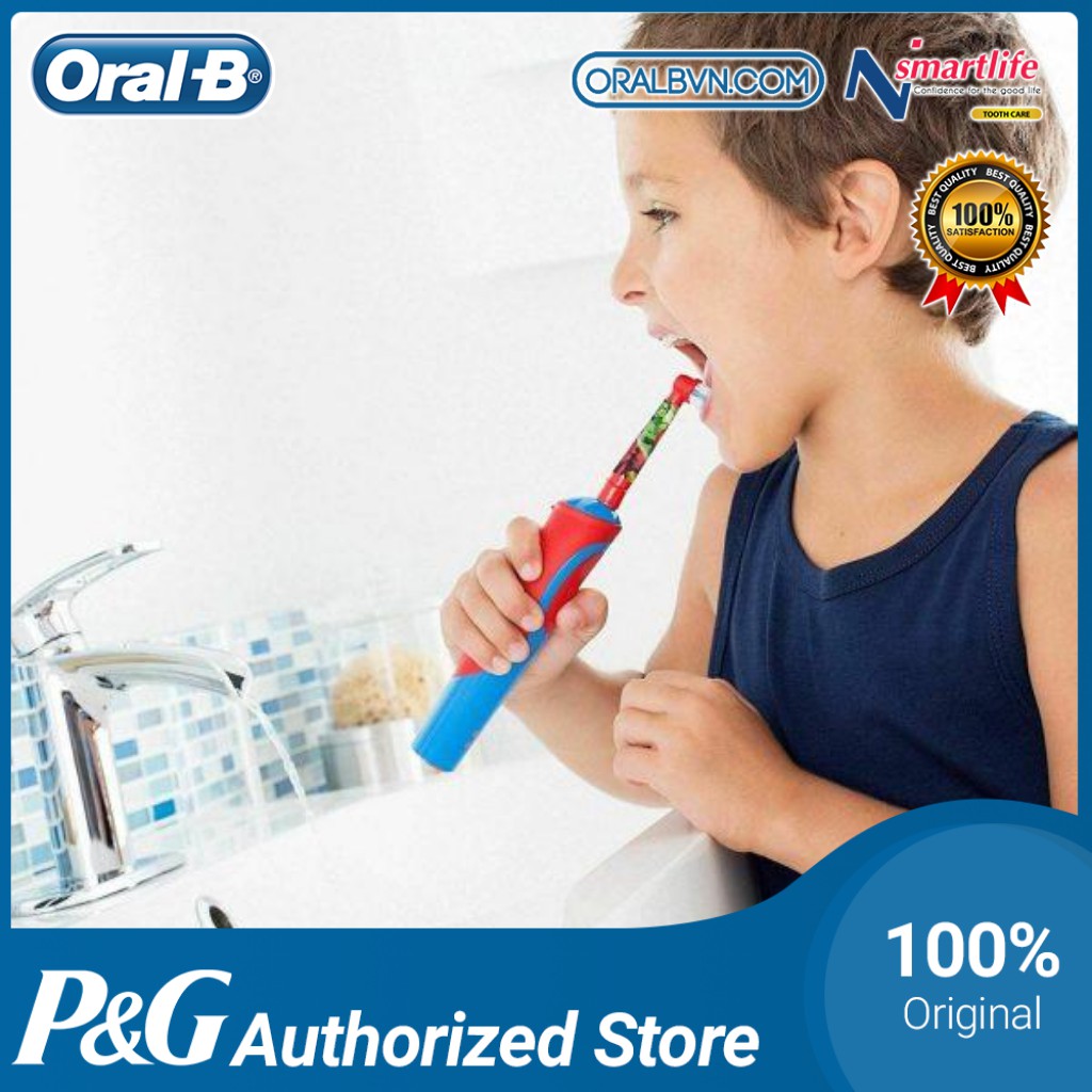 Đầu bàn chải trẻ em Oral B thay thế chính hãng (Disney, Starwar,...) cho trẻ em, bé trai từ 3 tuổi