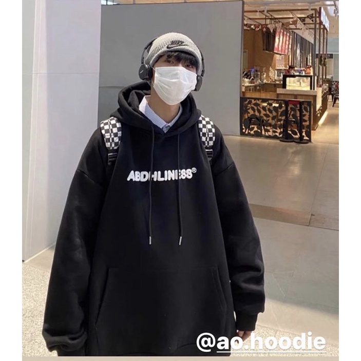 (VIDEO THẬT) HOODIE ABD ĐEN/TRẮNG