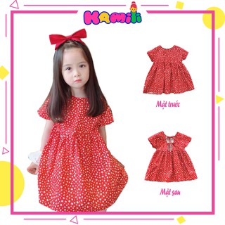 [FREESHIP]_ Váy Bé Gái Công Chúa | Từ 1 Đến 5 Tuổi Chất Đũi Mát - 8 đến 25kg Kamili Shop VTE01