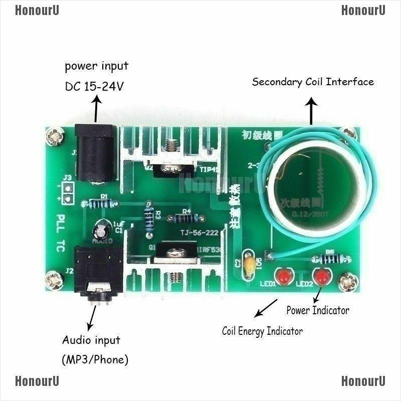 Bộ Dụng Cụ Tự Làm Loa Âm Thanh Mini Tesla