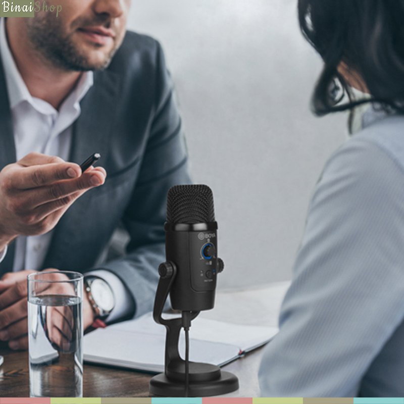 Boya BY-PM500 USB - Micro Condenser Thu Âm Cho Máy Tính, Điện Thoại