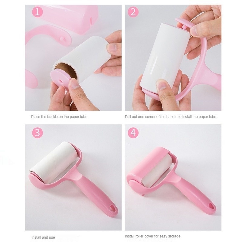 Bộ 60 Miếng Dán Loại Bỏ Lông Thú Cưng Tiện Lợi