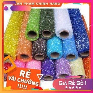 Cuộn lưới tuyết bọc hoa, làm oản tài lộc
