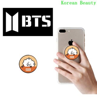 [COD]K-POP BTS BT21 Mobile Phone Bracket Finger Ring Stand Grip holder