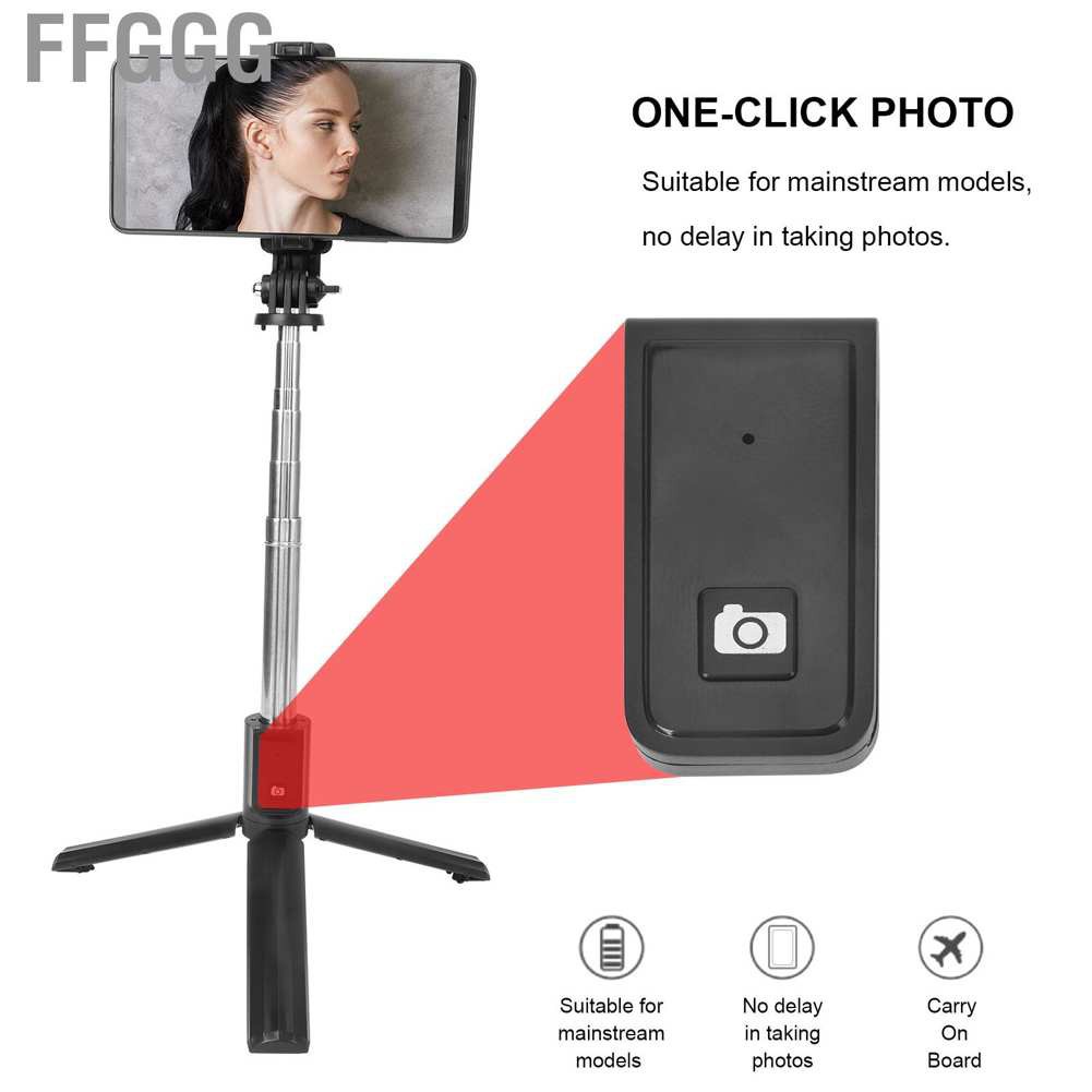 Gậy Chụp Ảnh Tự Sướng Có Thể Gấp Gọn Và Tháo Rời Kèm Điều Khiển Từ Xa | BigBuy360 - bigbuy360.vn