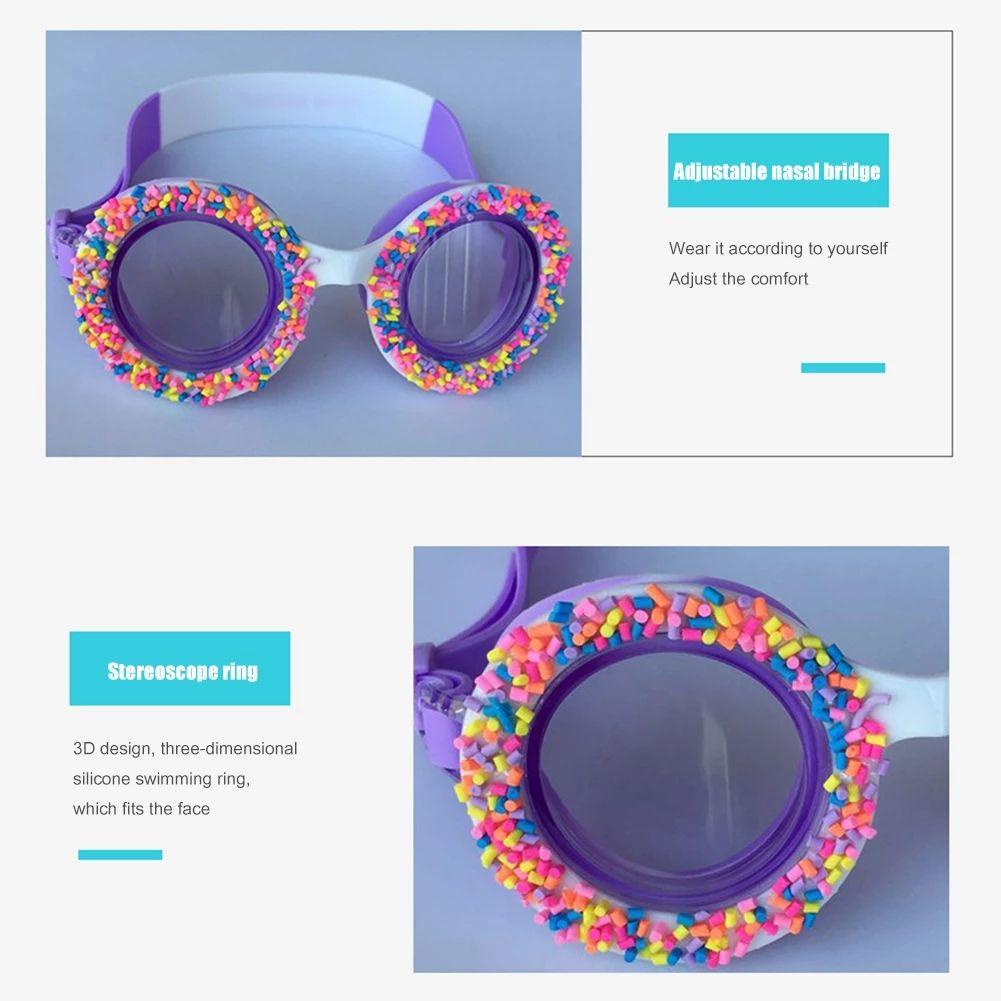 SHOUKEY Kính Bơi Thể Thao Chống Sương Mù Họa Tiết Hoạt Hình Đáng Yêu
