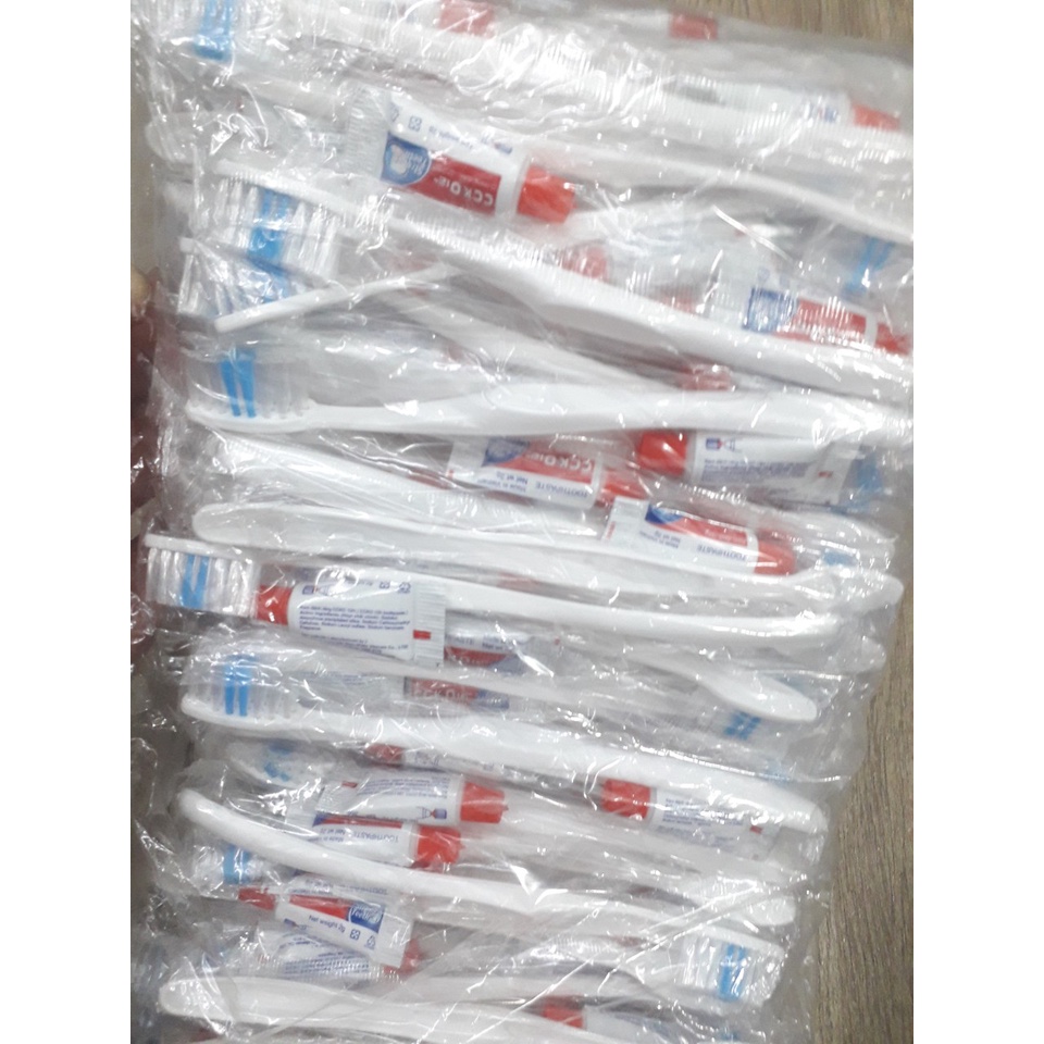 Bàn chải đánh răng dùng trong nhà nghỉ khách sạn p\h _ J.ME / bàn chải nhà nghỉ/ bàn chải khách sạn