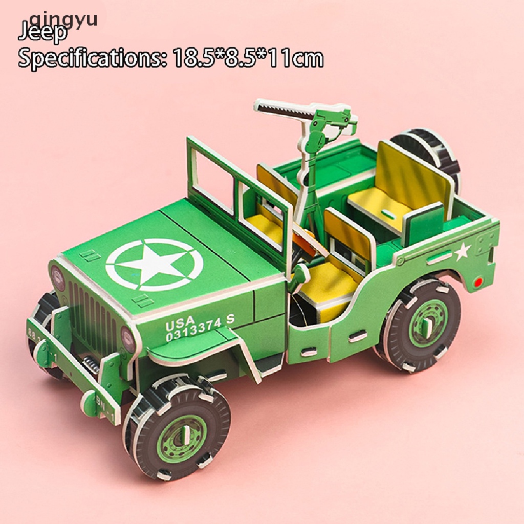 1 Bộ Xếp Hình 3D DIY Giáo Dục Cho Bé