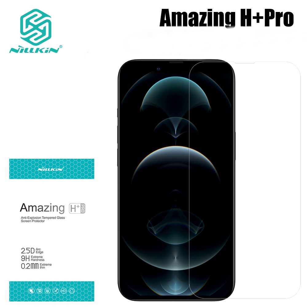 Kính cường lực Nillkin H+ Pro cho iP 13 Pro Max/13 Pro/13 6.1 kính AGC (Japan),mài cạnh 2,5D