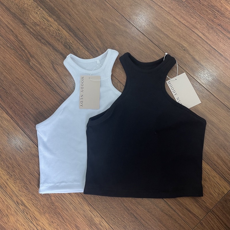 Áo croptop ba lỗ MOODY NUDY | BigBuy360 - bigbuy360.vn