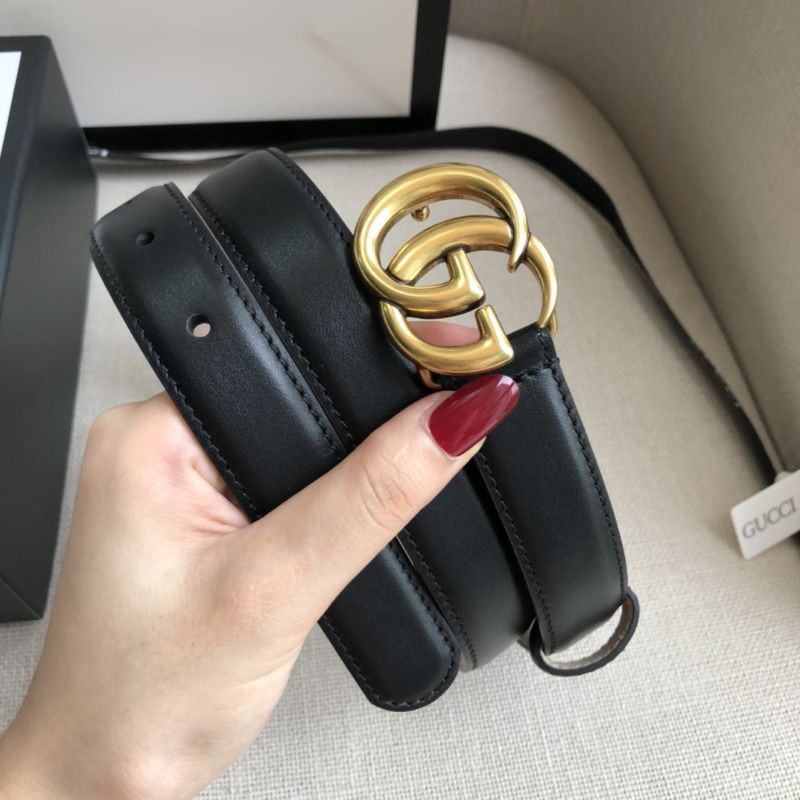 thắt lưng da nữ cso cấp mặt khóa GG Gucci GC