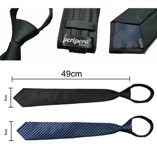 Cà vạt  lười bản 8 cm công sở nam cực chất