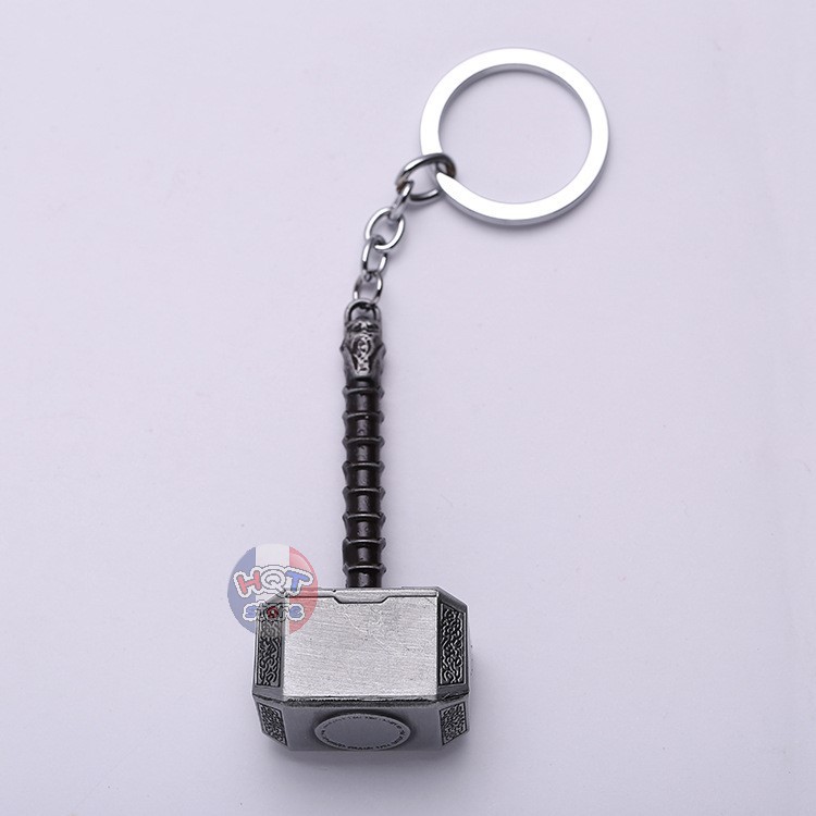 Móc khóa búa Thor Kim Loại 8cm