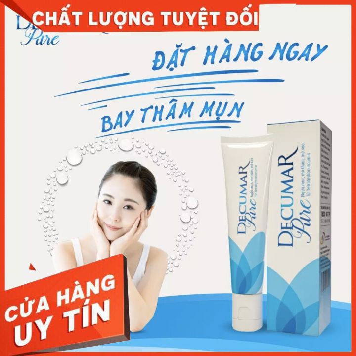 DECUMAR PURE - Ngừa mụn , mờ thâm , mờ sẹoe