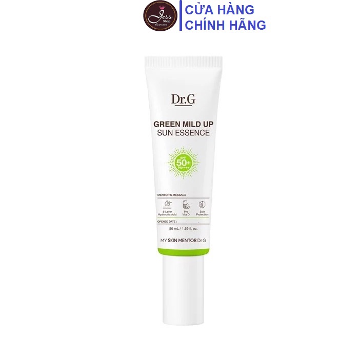 Kem Chống Nắng Dr.G Green Mild Up Sun Essence SPF50+ PA++++ 50ml