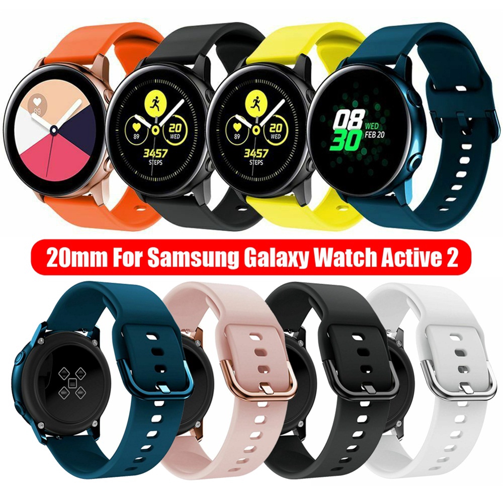 Dây đeo mềm chuyên dụng thay thế cho vòng tay thể thao Huami Amazfit Samsung Galaxy Active 2 42mm