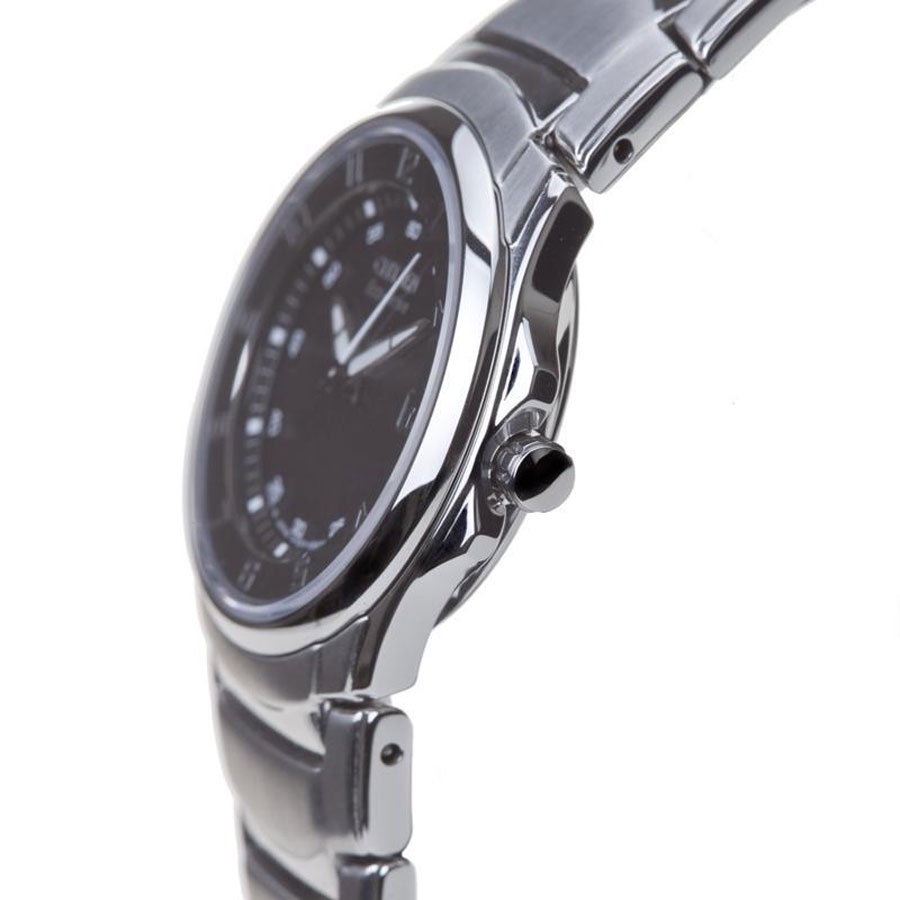 Đồng Hồ Nữ Citizen Dây Thép Không Gỉ EW1360-56E - Mặt Đen (Sapphire)
