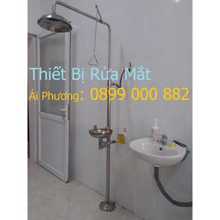 Vòi rửa mắt khẩn cấp di động