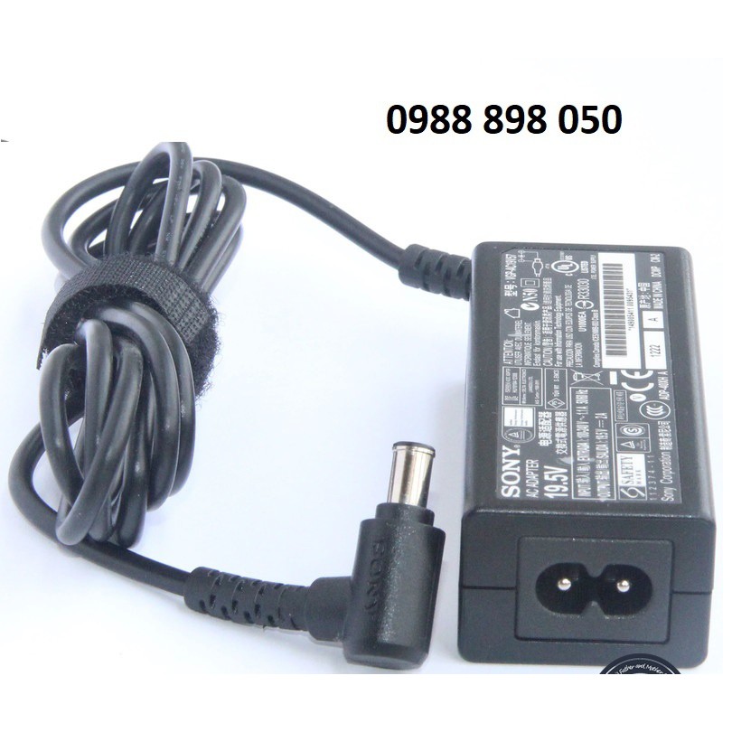 Sạc Laptop Máy Tính Sony 19.5v 2a Bảo hành 12 tháng