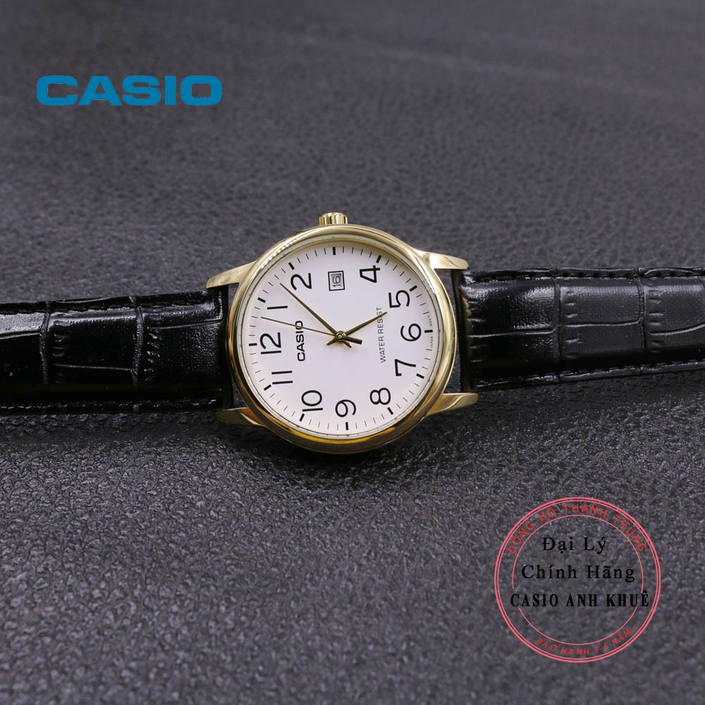 Đồng hồ nam Casio MTP-V002GL-7B2UDF dây da