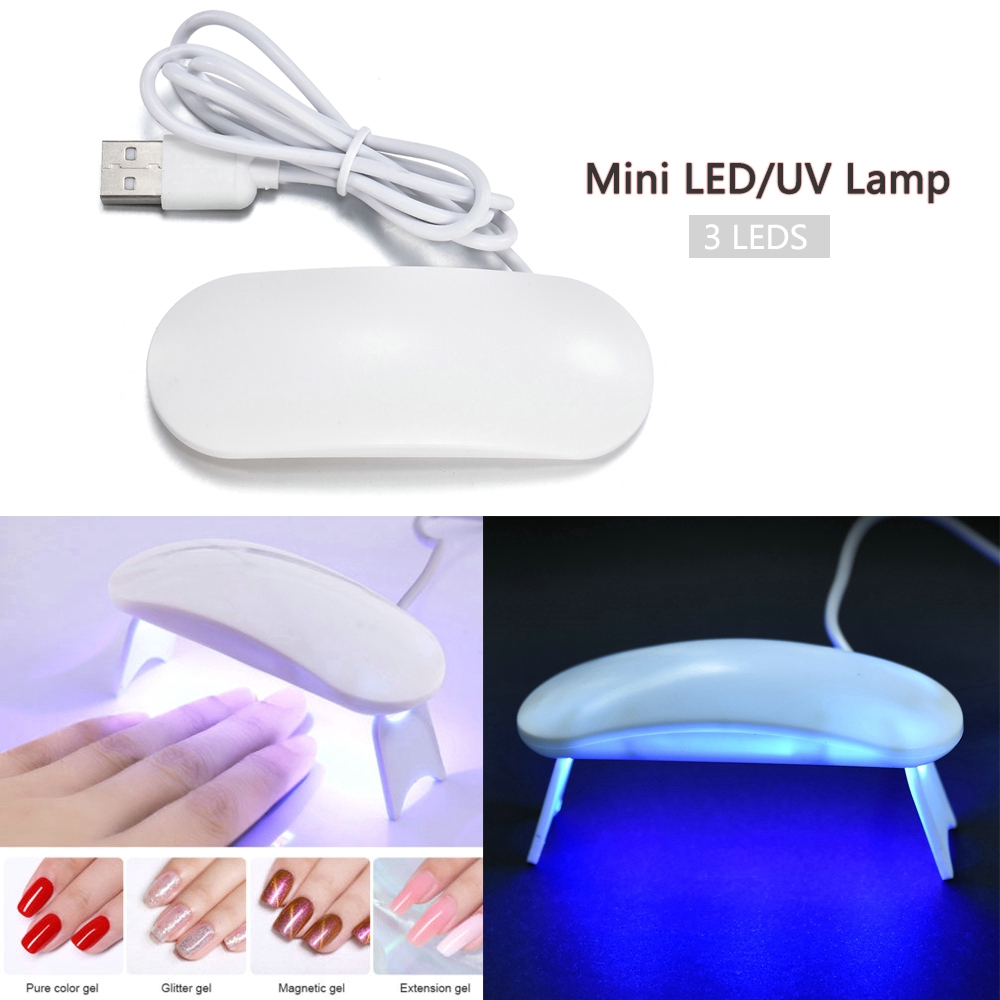 Đèn led sấy khô sơn móng mini chuyên dụng