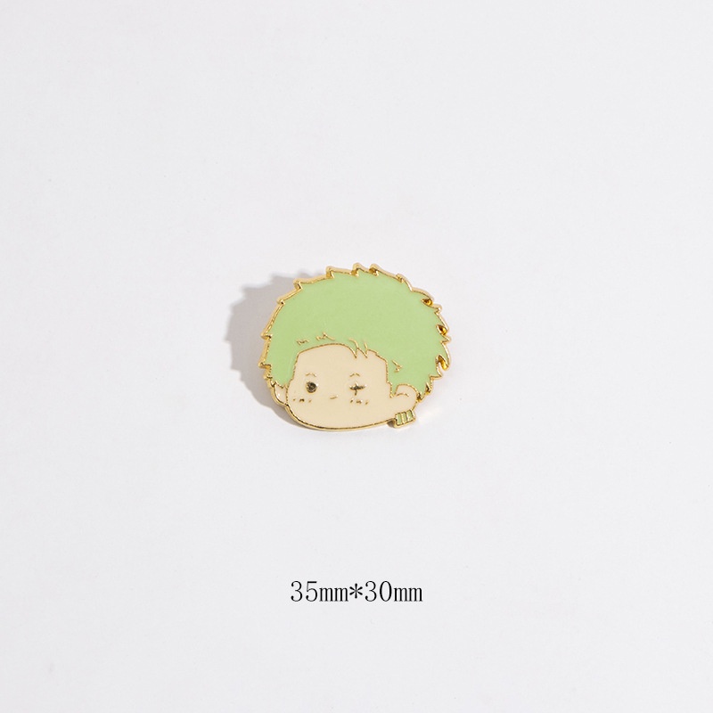 Ghim Cài Áo Kim Loại Hình Nhân Vật Phim One Piece