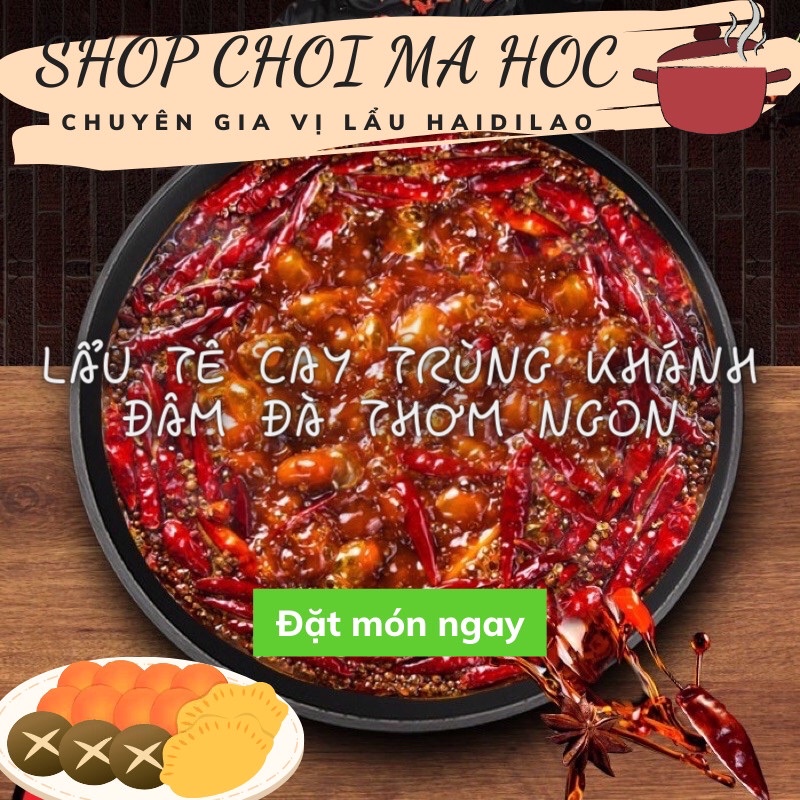 (400g) Cốt lẩu tê cay Trùng Khánh