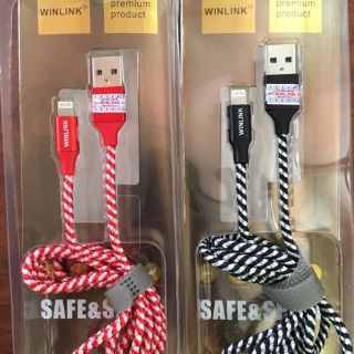 cáp sạc bọc dù iphone cao cấp