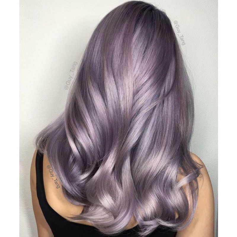 thuốc nhuộm phủ bóng khói tím, màu nhuộm cho salon chuyên nghiệp