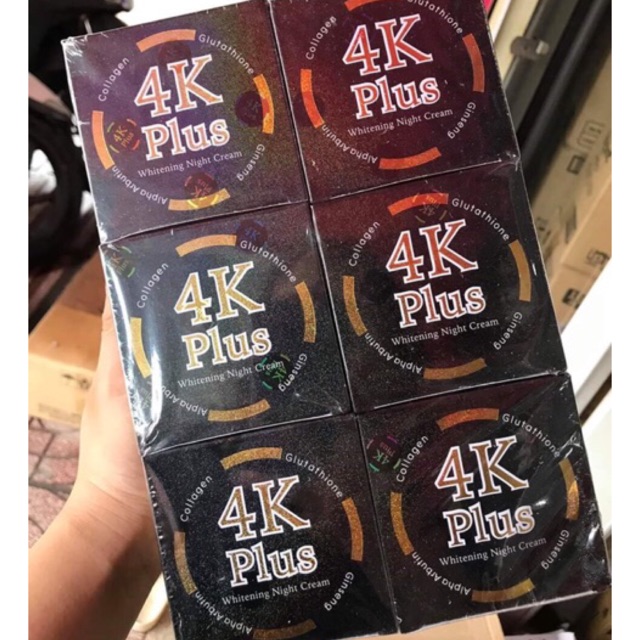 Kem 4K PLUS &amp; BERRY PLUS MẪU MỚI NHẤT CHÍNH HÃNG