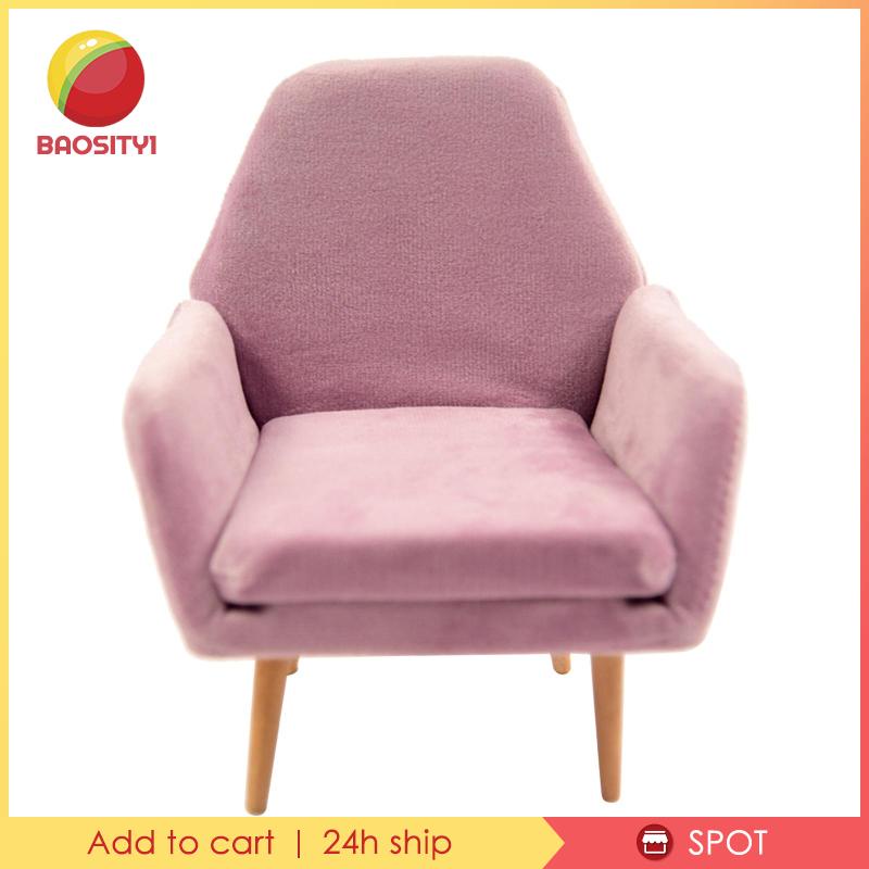 Ghế Sofa Gỗ Trang Trí Nhà Búp Bê Tỉ Lệ 1 / 6