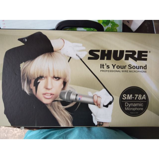 Microphone Shure SM-78A