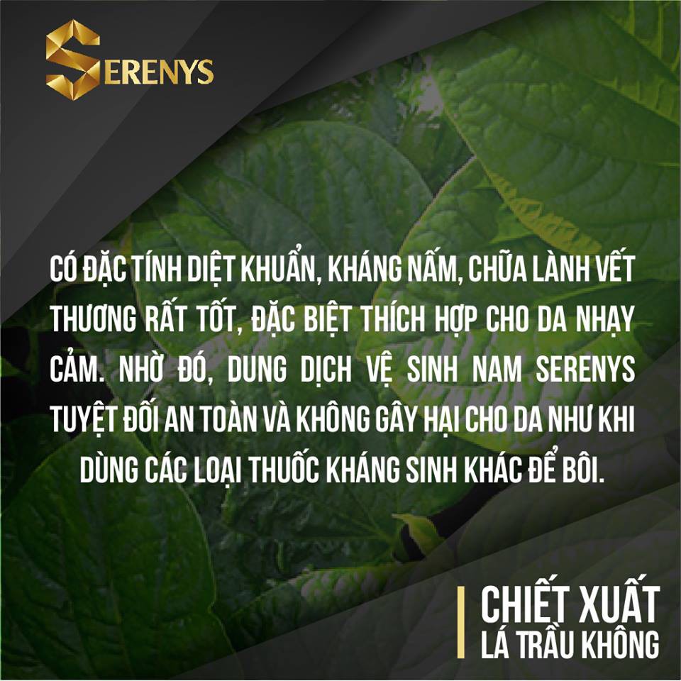 [ CHE TÊN ] Dung dịch vệ sinh nam Serenys - Serenys Shop